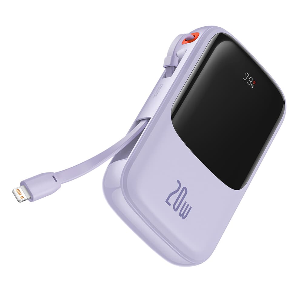 Baseus Power Bank Qpow Pro PPQD030005 20000mAh 20W fialová - náhled 1