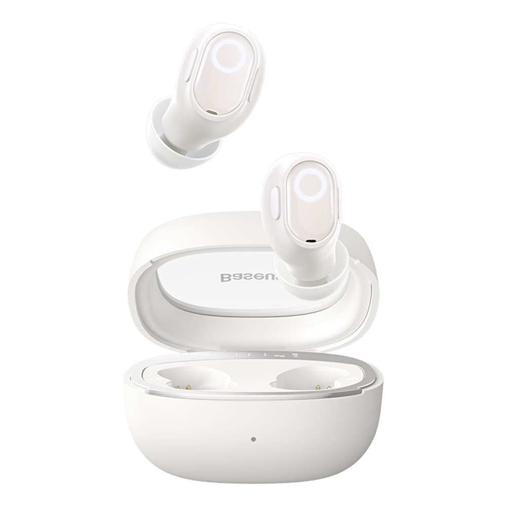 Baseus WM02+ Sluchátka TWS Bluetooth V5.3 Creamy White - náhled 1