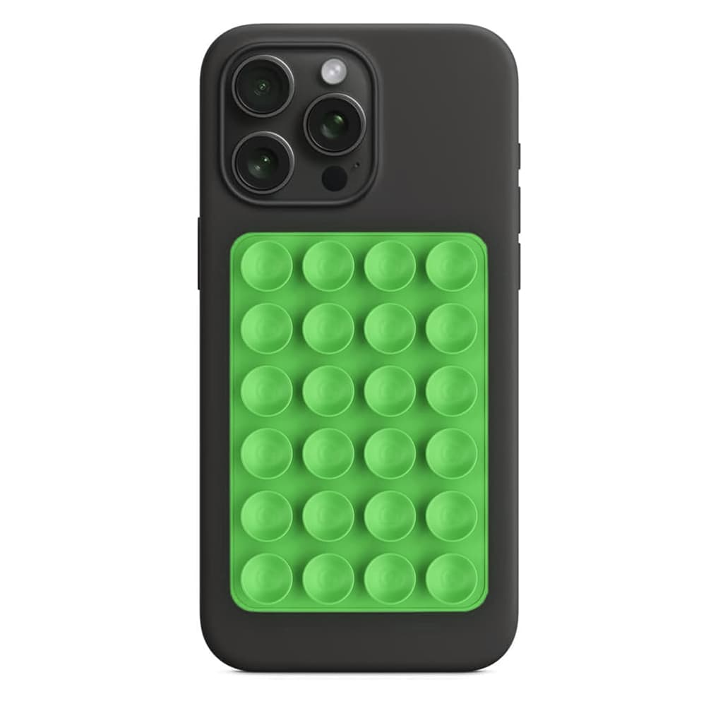 Techsuit SG-PAD držák telefonu přísavka silikon zelená - náhled 1