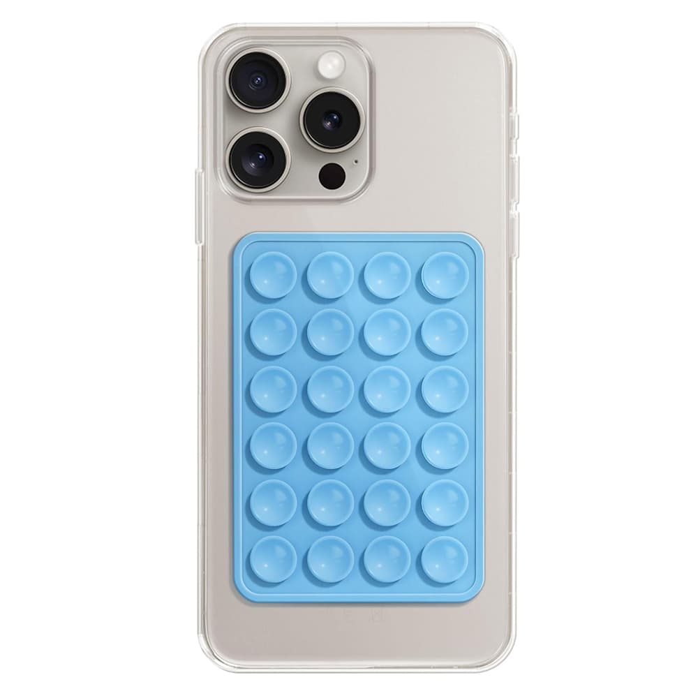 Techsuit SE-PAD držák telefonu přísavka selfie silikon Bleu - náhled 1