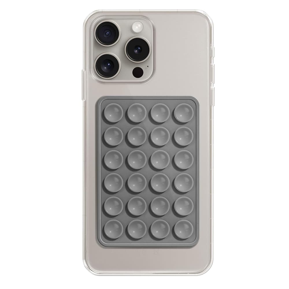 Techsuit Phone Holder ST-PAD sací podložka na selfie šedá - náhled 1