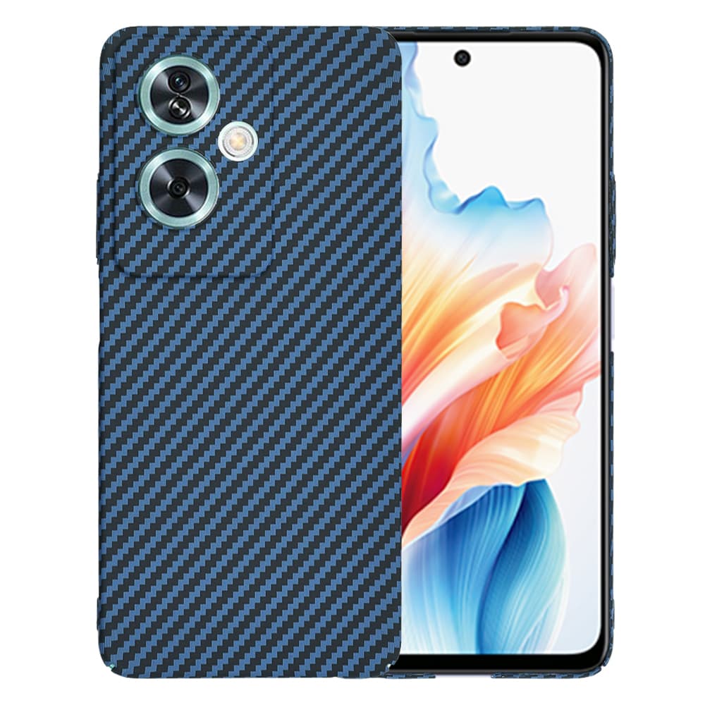 Techsuit CarboniteFiberShell Oppo A79 5G OnePlus N30SE Cyan - náhled 1