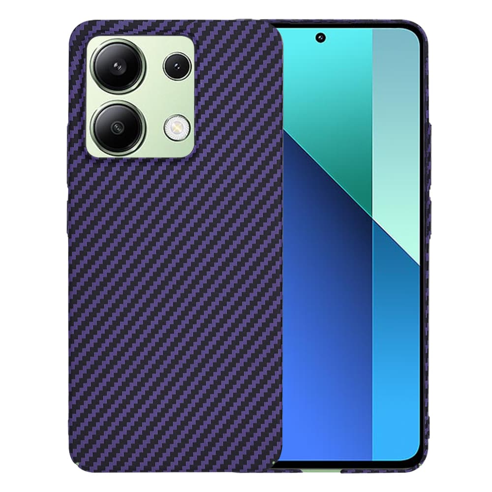 Techsuit Carbonite FiberShell Xiaomi Redmi Note 13 4G Purple - náhled 1
