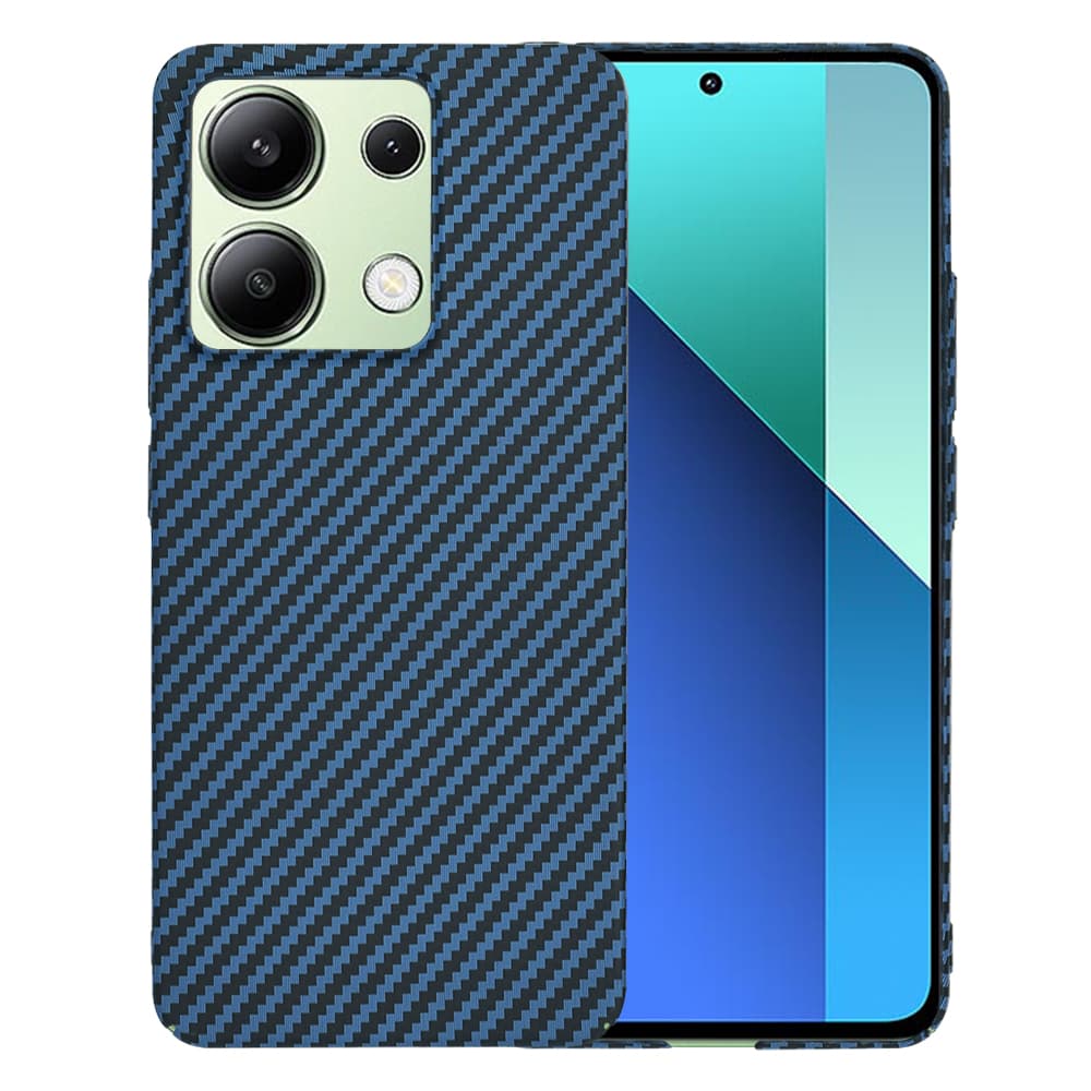 Techsuit Carbonite FiberShell Xiaomi Redmi Note 13 4G Cyan - náhled 1