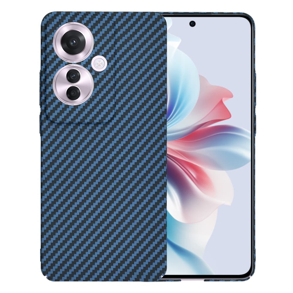 Techsuit Carbonite FiberShell pouzdro Oppo Reno11 F Cyan - náhled 1
