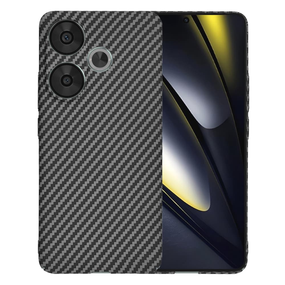 Techsuit Carbonite FiberShell pouzdro Xiaomi Poco F6 černé - náhled 1