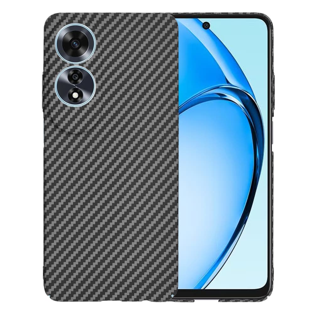 Techsuit Carbonite FiberShell Oppo A60 4G Black - náhled 1