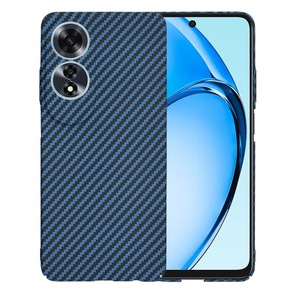 Techsuit Carbonite FiberShell pro Oppo A60 4G Cyan - náhled 1