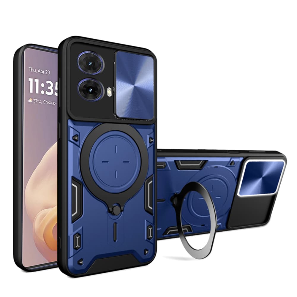 Techsuit CamGuard Pro Motorola Moto G85 modrá - náhled 1