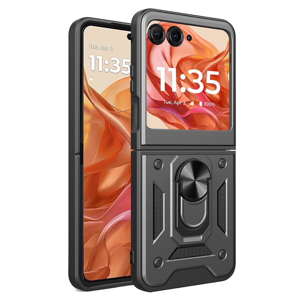 Techsuit CamShield Series kryt Motorola Razr 50 60 černý - náhled 1