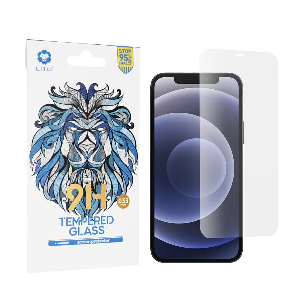 Lito Ochranné 2.5D Classic Sklo iPhone 12 iPhone 12 Pro Čiré - náhled 1