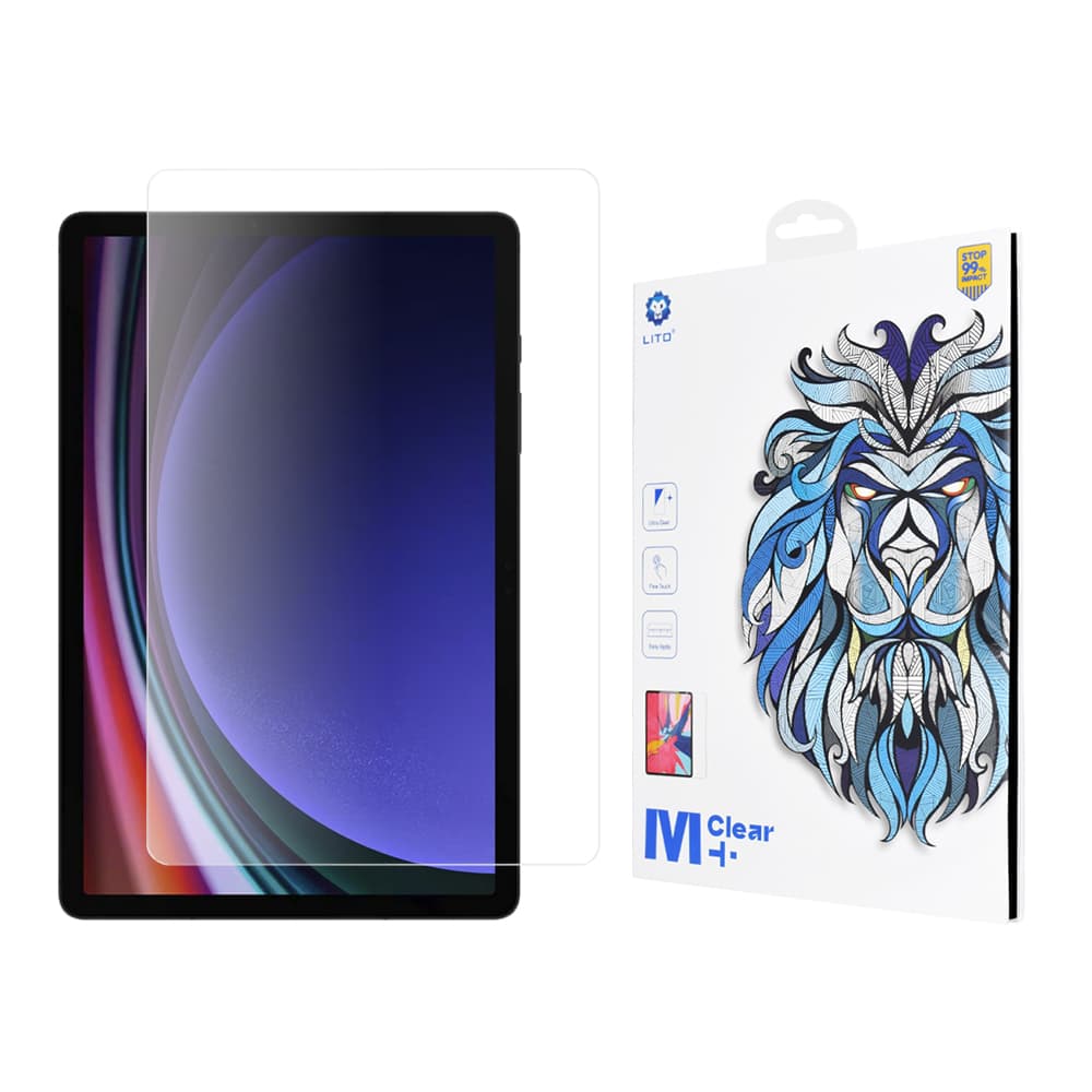 Lito 2.5D Classic Glass Samsung Galaxy Tab S9 S9 FE čiré - náhled 1