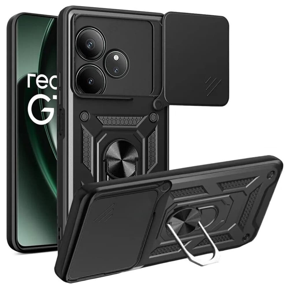 Techsuit CamShield Series Realme GT 6 GT 6T Black - náhled 1