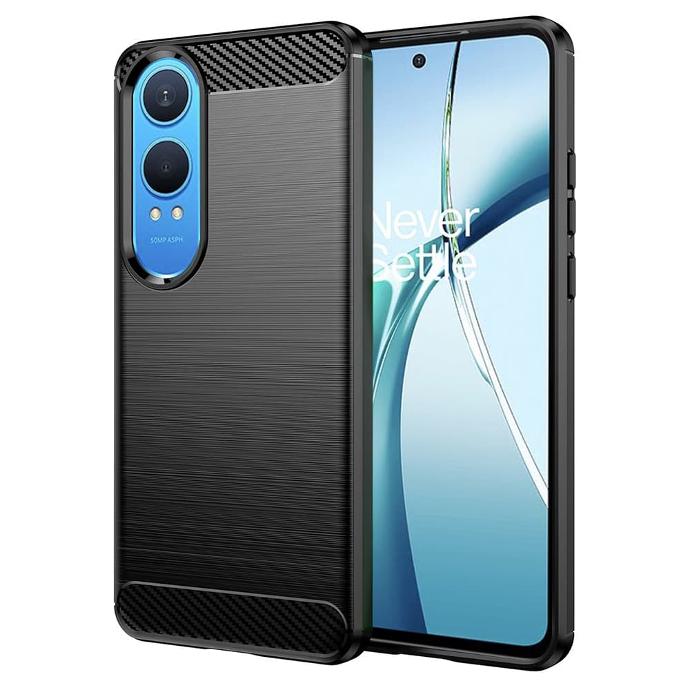 Techsuit Carbon Silicone pouzdro OnePlus Nord CE4 Lite Black - náhled 1