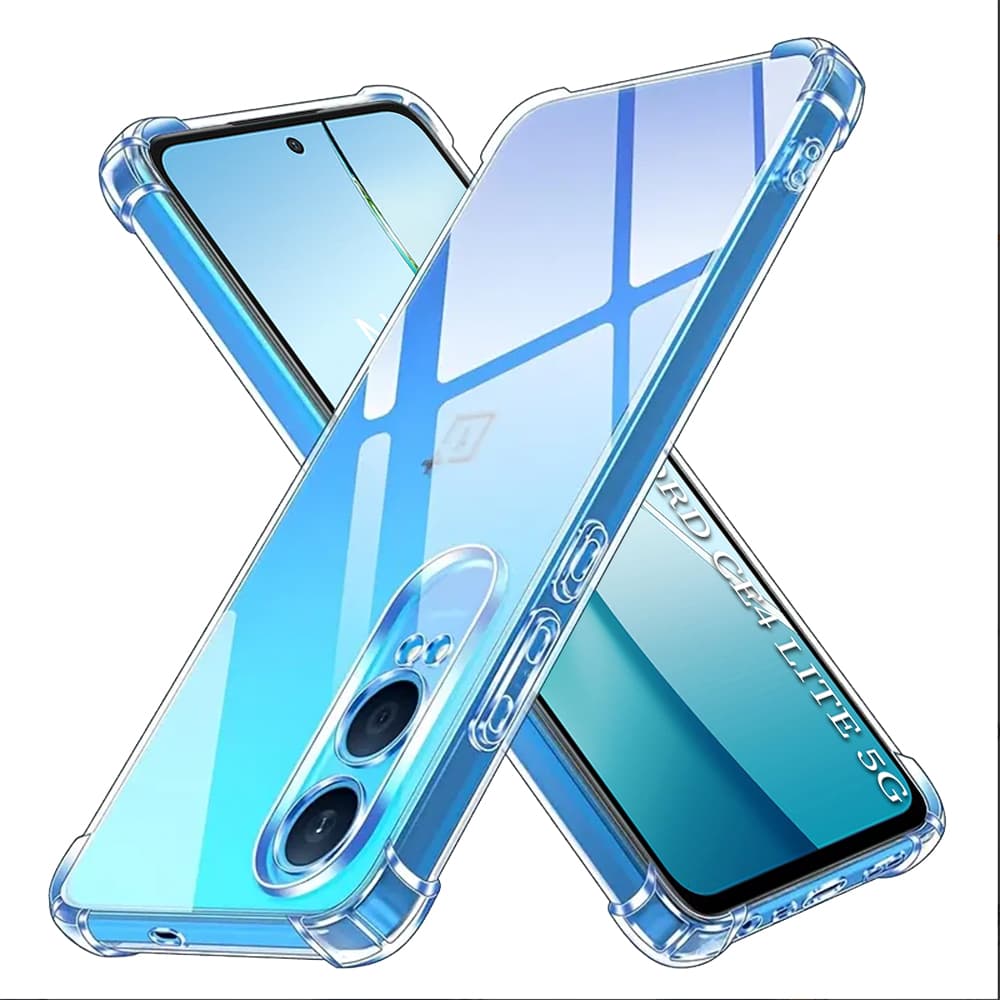 Techsuit Nárazuvzdorný Průhledný Silikon OnePlus Nord CE4 Lite Clear - náhled 1