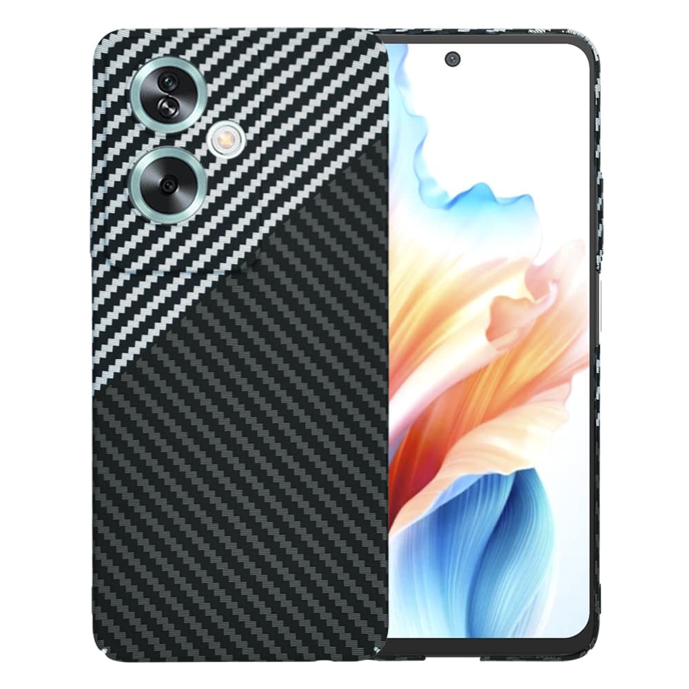 Techsuit Carbonite FiberShell Oppo A79 5G Stealth Gray - náhled 1