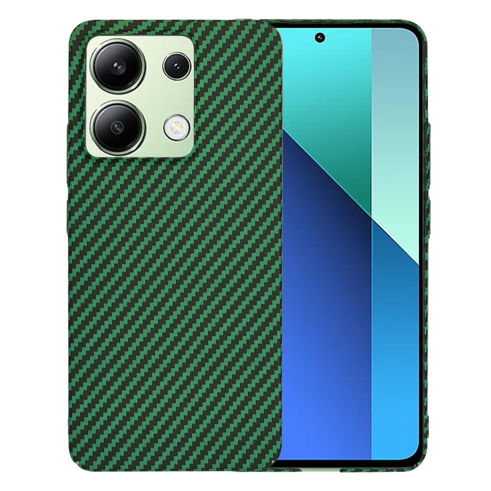Techsuit Carbonite kryt Xiaomi RedmiNote13 zelená - náhled 1