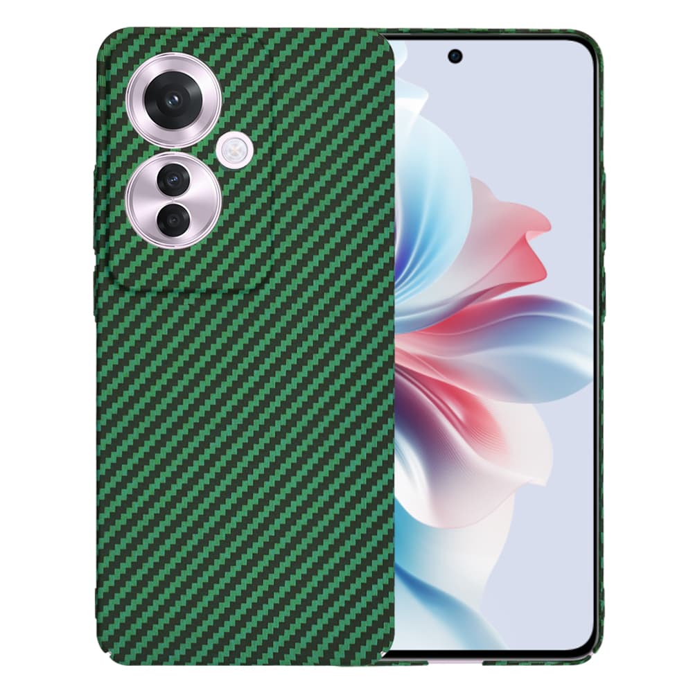 Techsuit Carbonite FiberShell pro Oppo Reno11 F Green - náhled 1