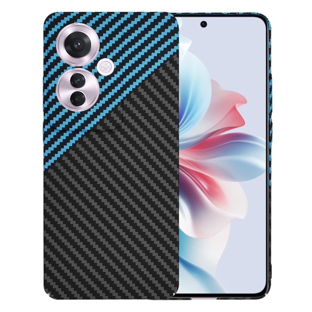 Techsuit Carbonite FiberShell Oppo Reno11 F Blue Pulse - náhled 1