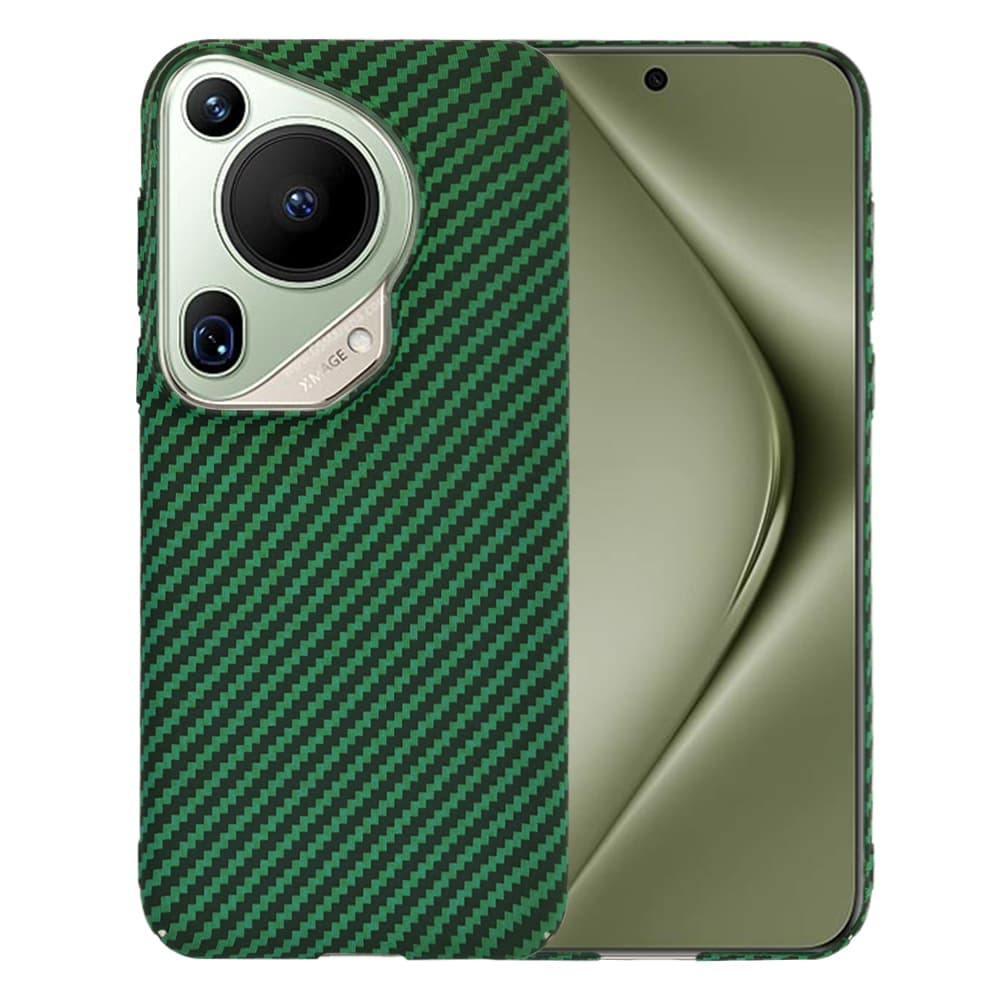Techsuit Carbonite FiberShell Huawei Pura 70 Ultra Green - náhled 1