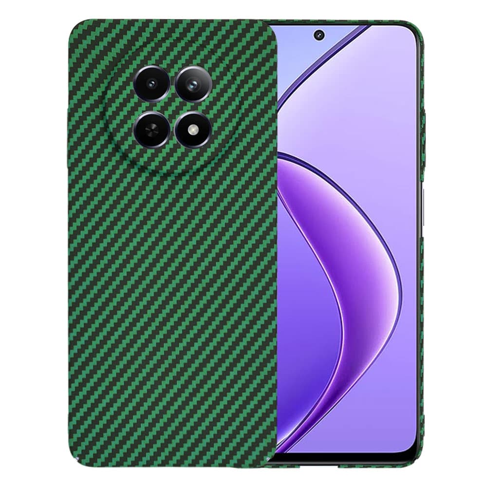 Techsuit Carbonite FiberShell obal Realme 12 12x Green - náhled 1