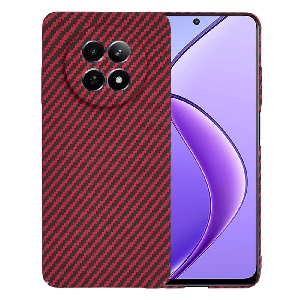 Techsuit Carbonite FiberShell Realme 12 12x Red - náhled 1