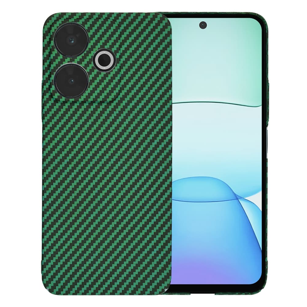 Techsuit Carbonite Xiaomi Redmi 13 Poco M6 4G Green - náhled 1