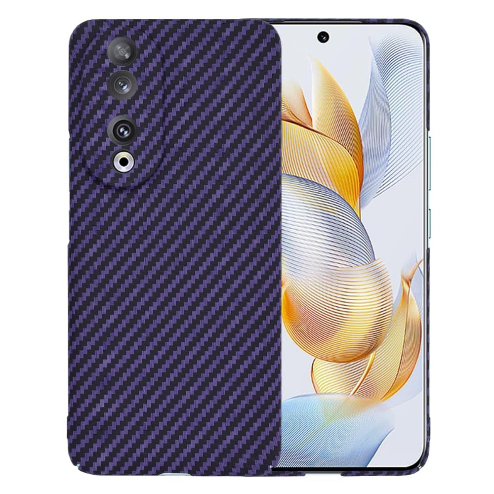Techsuit Carbonite FiberShell pouzdro Honor 90 fialové - náhled 1