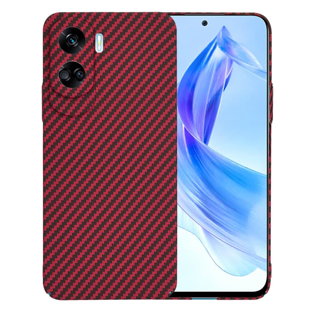 Techsuit Carbonite FiberShell kryt Honor 90 Lite červený - náhled 1