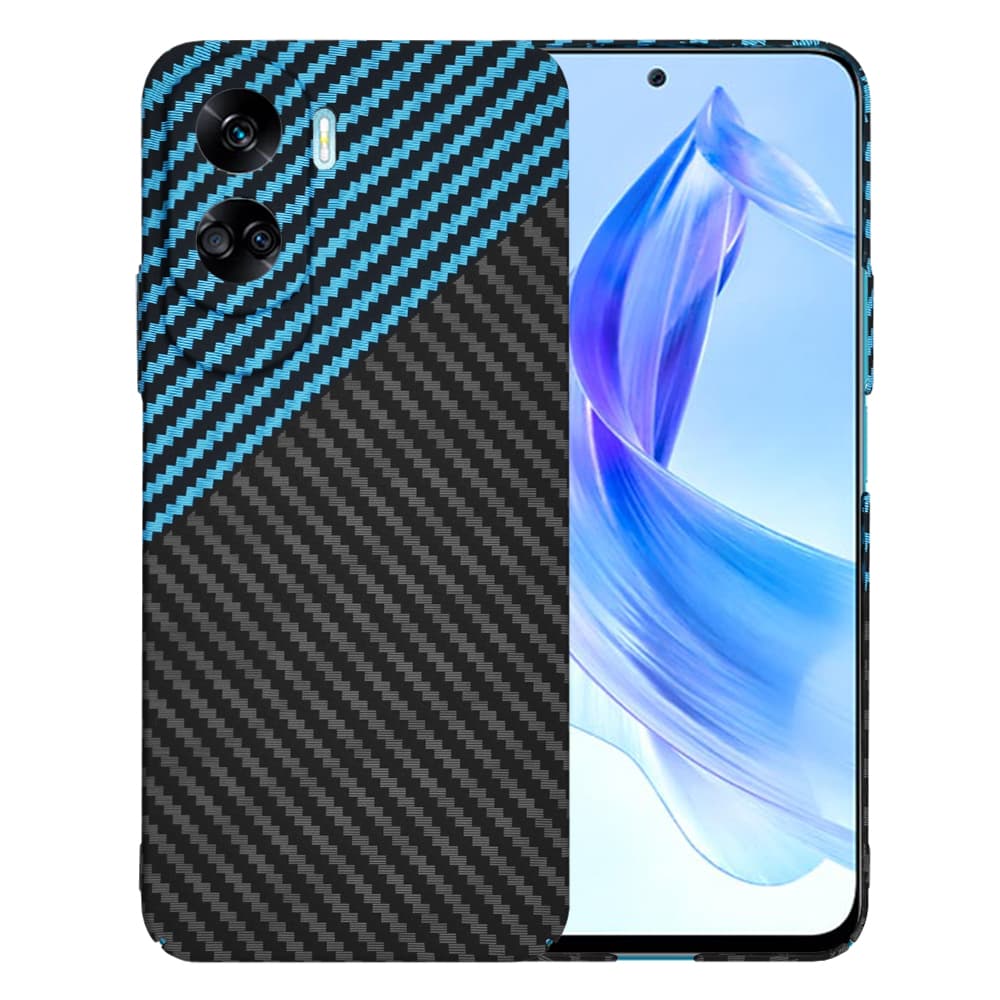 Techsuit Carbonite FiberShell Honor 90 Lite Blue Pulse - náhled 1