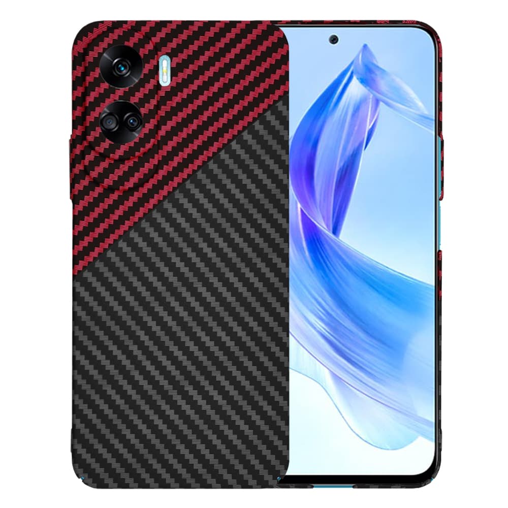 Techsuit Carbonite FiberShell Honor 90 Lite Red Vortex - náhled 1