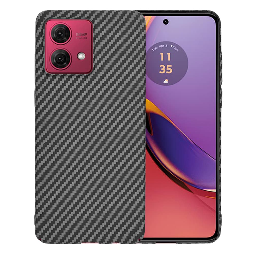 Pouzdro Techsuit Carbonite Motorola Moto G84 Black - náhled 1