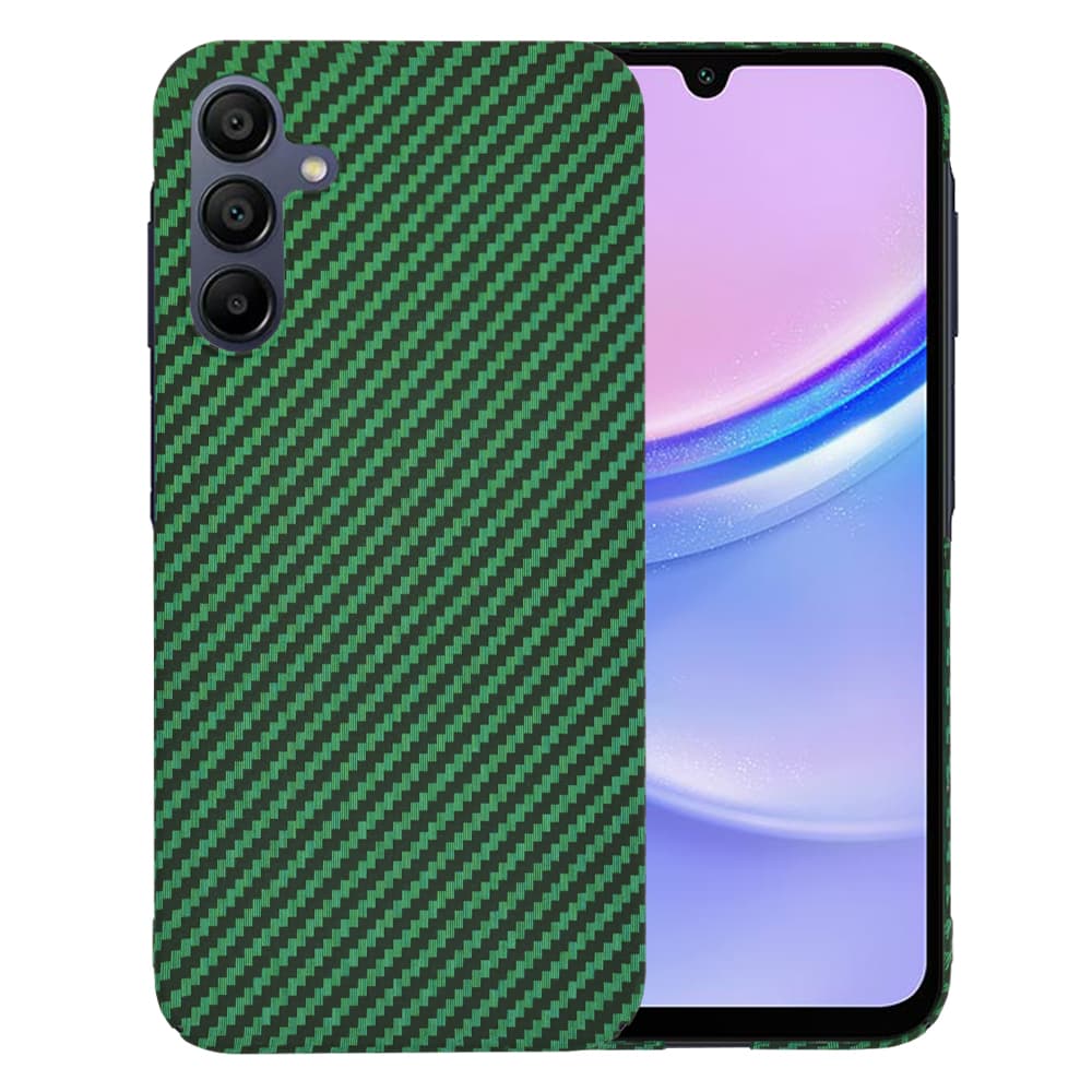 Techsuit Carbonite FiberShell Samsung Galaxy A15 4G 5G Zelená - náhled 1