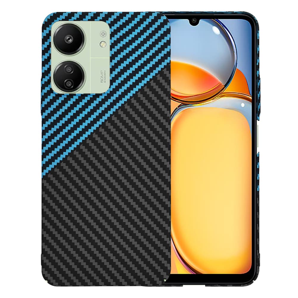 Techsuit FiberShell pro Redmi 13C 4G 5G Poco C65 Blue Pulse - náhled 1