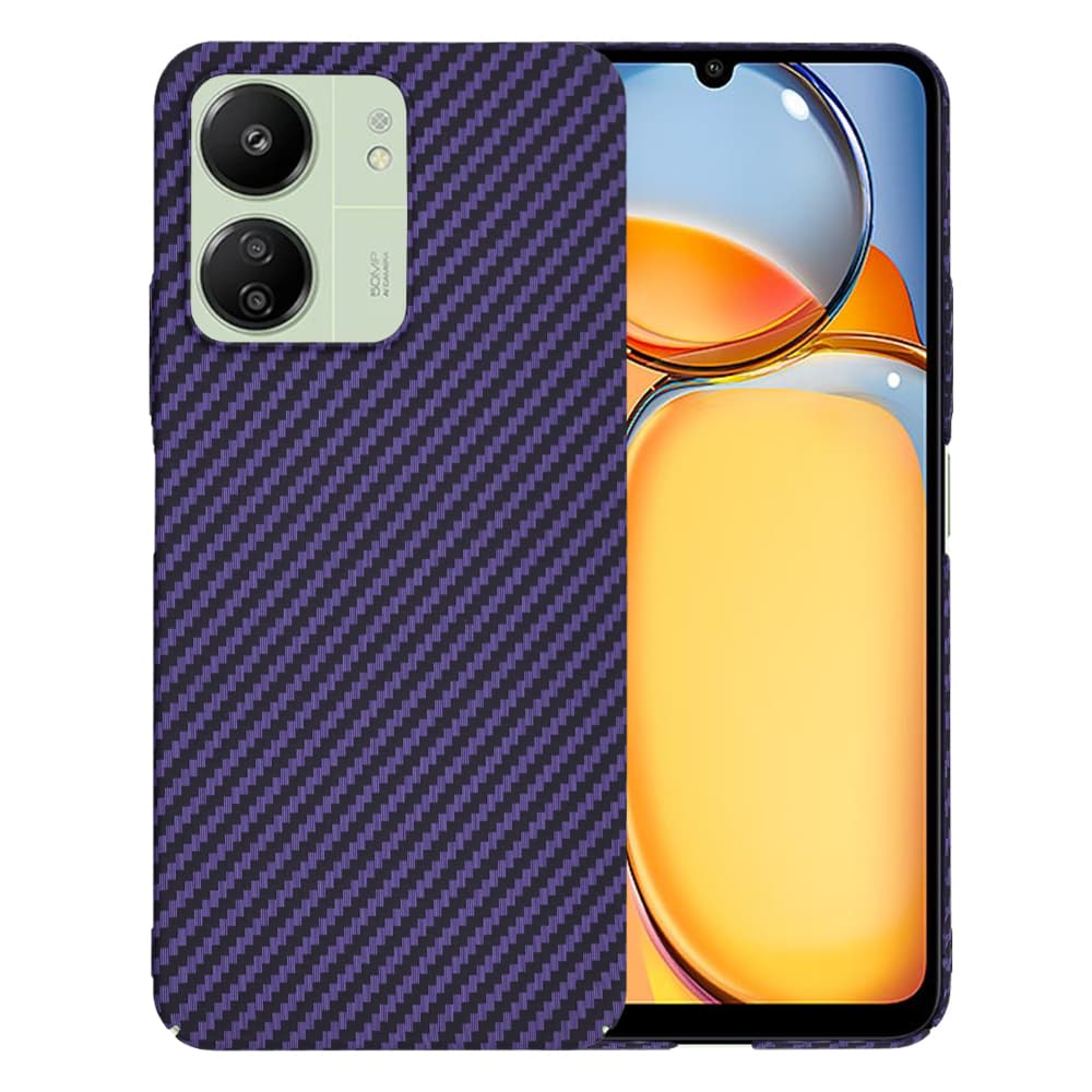 Techsuit Carbonite pro Redmi 13C Poco C65 Purple - náhled 1