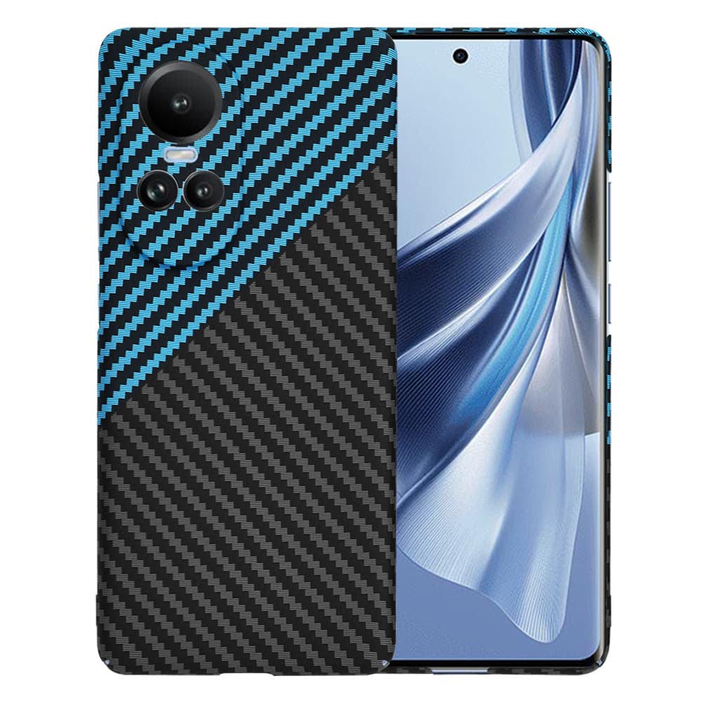Techsuit CarboniteFiberShell Oppo Reno10 Pro BluePulse - náhled 1