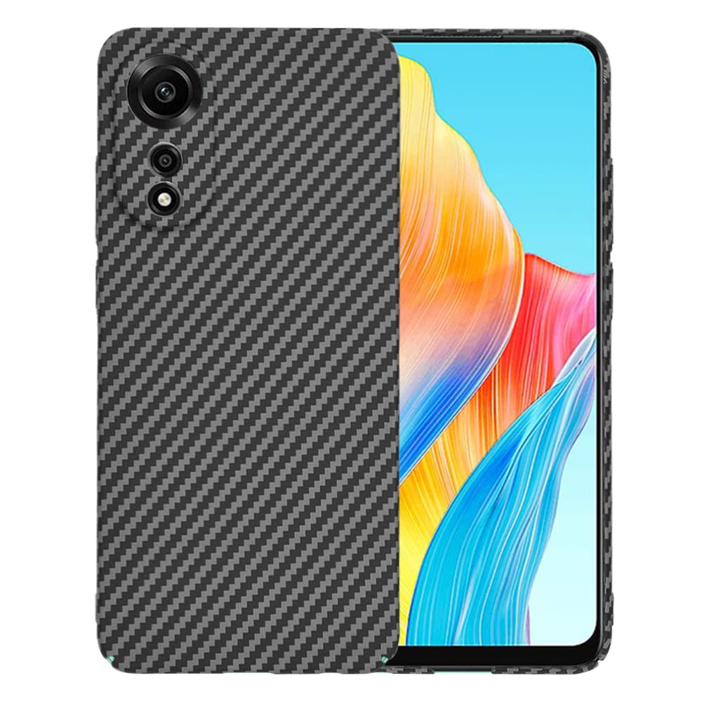 Techsuit Carbonite FiberShell pro Oppo A78 4G Černá - náhled 1