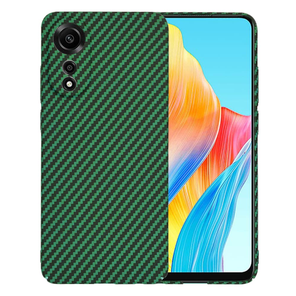 Techsuit Carbonite FiberShell kryt Oppo A78 4G zelený - náhled 1
