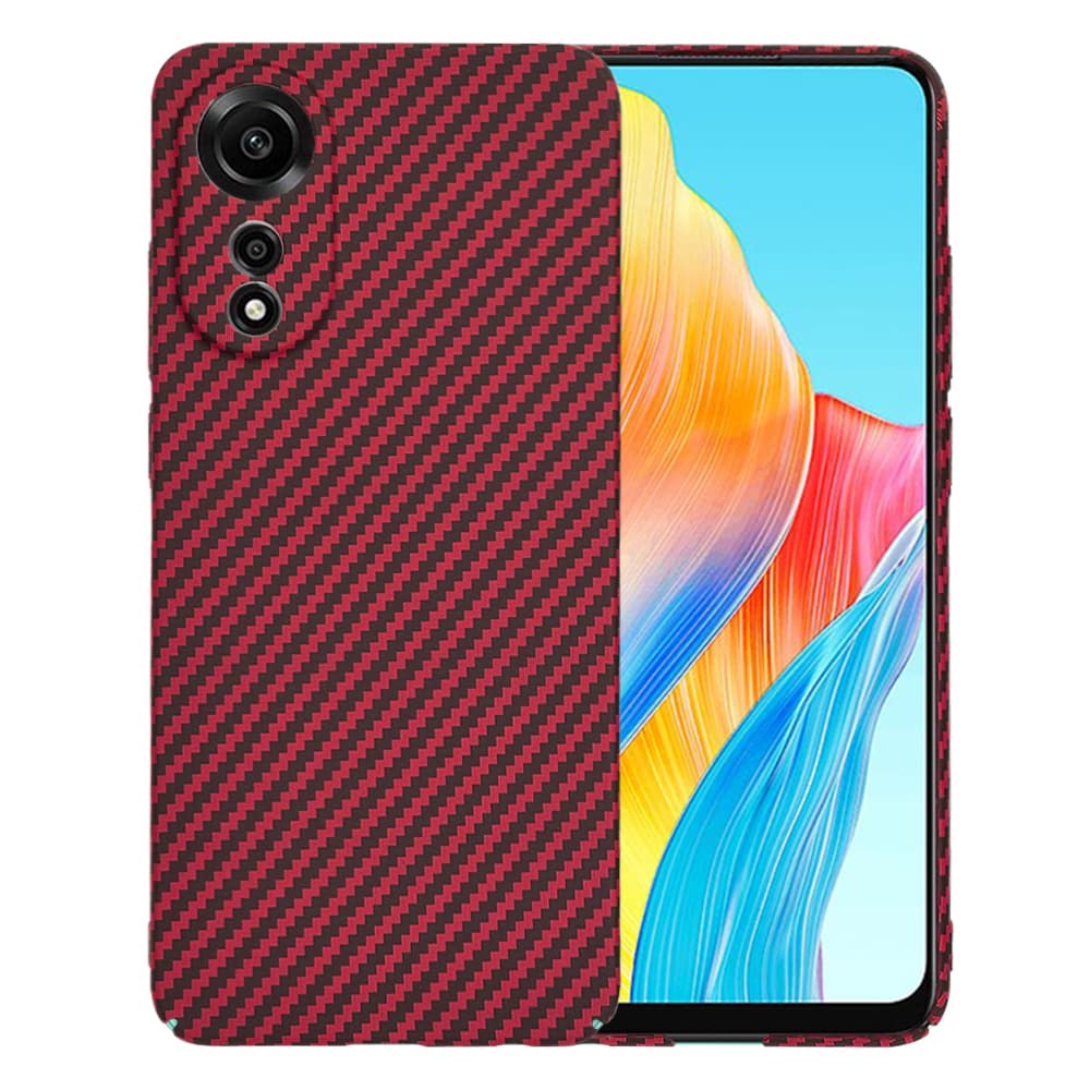 Pouzdro Techsuit Carbonite FiberShell Oppo A78 4G červené - náhled 1