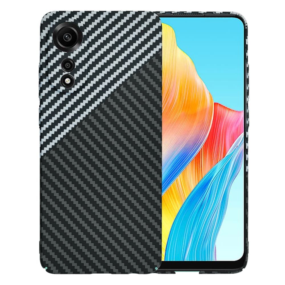 Pouzdro Techsuit Carbonite Oppo A78 4G Stealth Gray - náhled 1