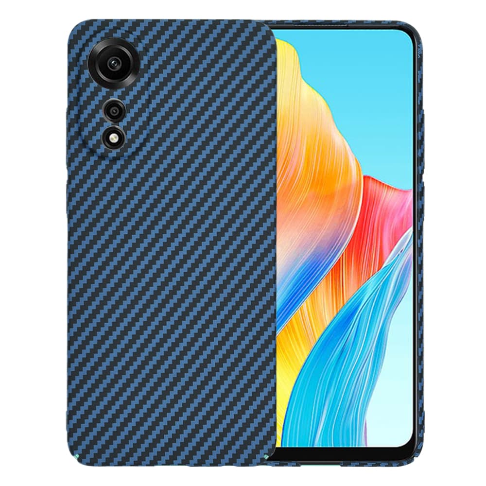 Techsuit Carbonite FiberShell pouzdro pro Oppo A78 4G Cyan - náhled 1