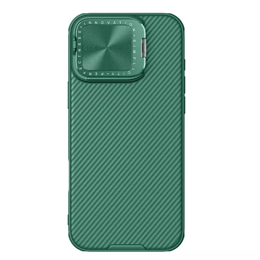 Nillkin CamShield Magnetic kryt pro iPhone 16 Pro Max zelený - náhled 1