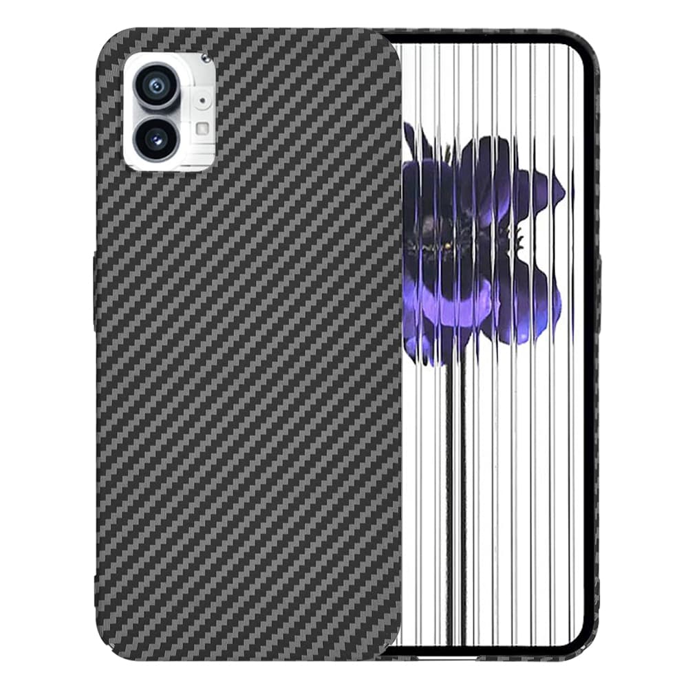 Techsuit Carbonite FiberShell obal Nothing Phone (1) Black - náhled 1