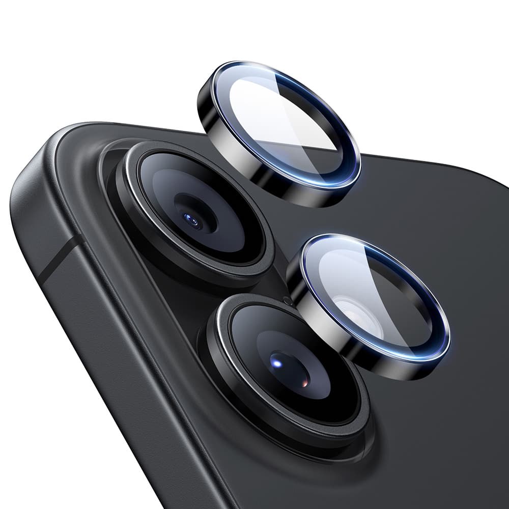 ESR Armorite ochranné kryty na objektiv iPhone 16 iPhone 16 Plus iPhone 17 černá - náhled 1