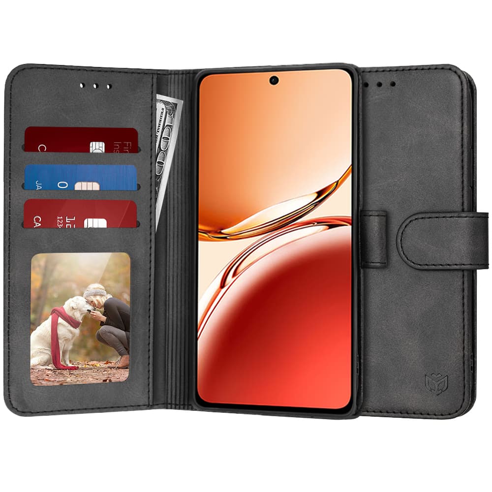 Techsuit Diary Book pro Oppo Reno12 F Reno12 FS černá - náhled 1