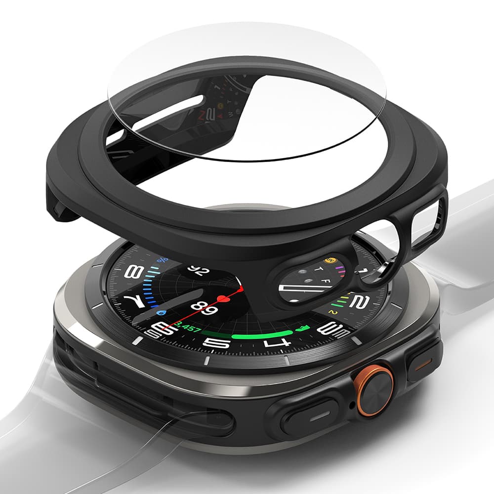 Ringke Slim + Ochranná fólie Samsung Galaxy Watch Ultra 47mm Matná černá - náhled 1