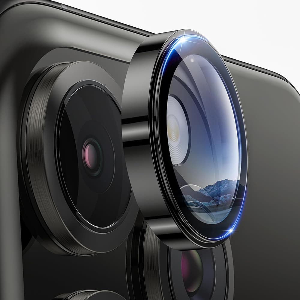 Lito S+ ochranné sklo na fotoaparát iPhone 16 Pro iPhone 16 Pro Max černé - náhled 1
