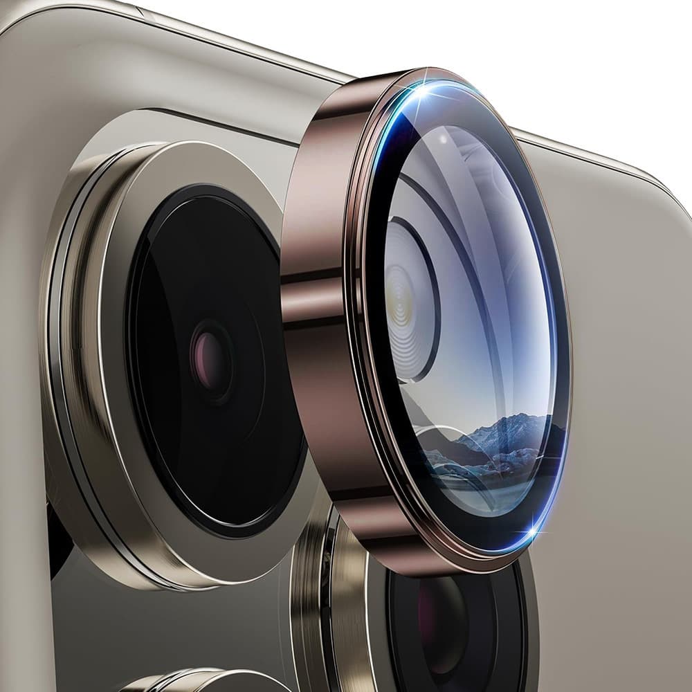 Lito S+ ochranné sklo na fotoaparát iPhone 16 Pro iPhone 16 Pro Max pouštní titan - náhled 1