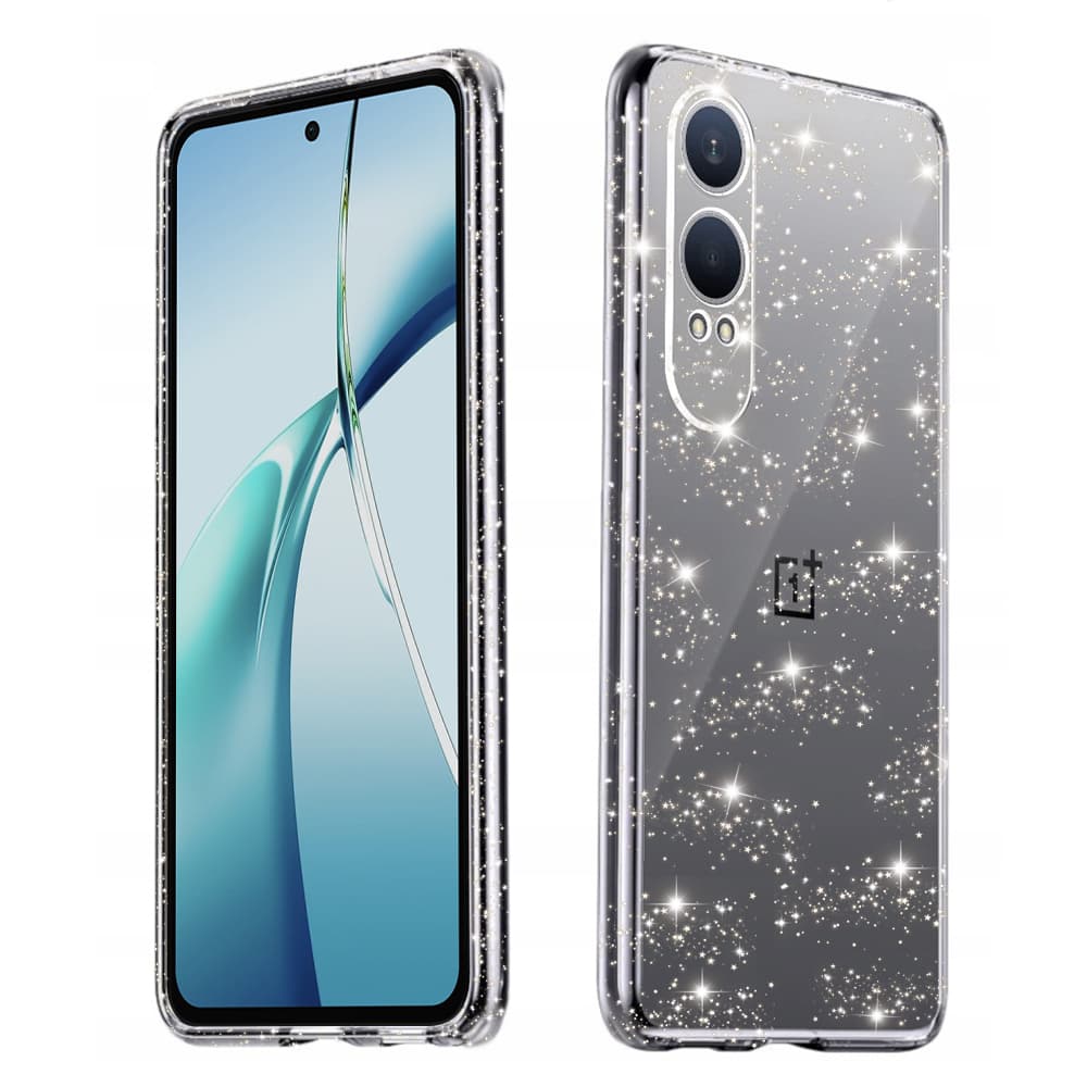Techsuit SparkleSkin Series OnePlus Nord CE4 Lite průhledný obal - náhled 1