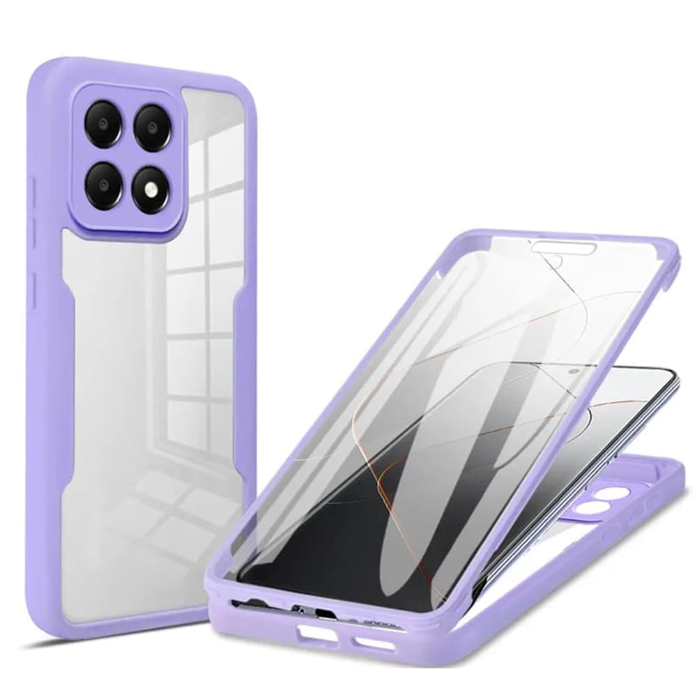 Techsuit ColorVerse 360 Series + Ochranné sklo Xiaomi Poco F6 Pro Fialová - náhled 1